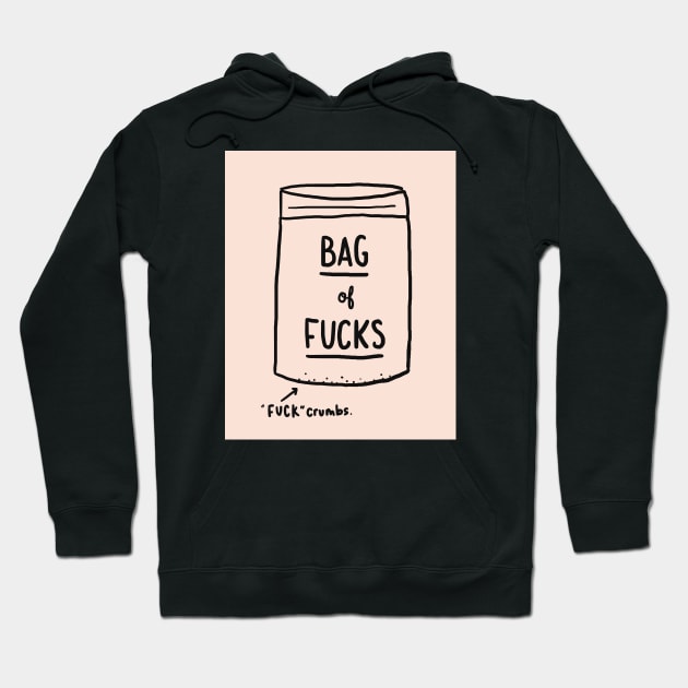 IDGAF Hoodie by VictoriaBlackDesigns